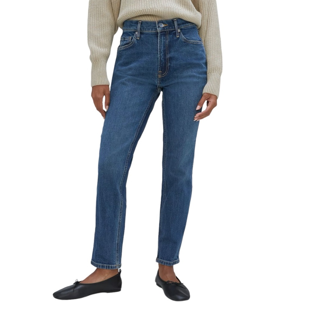 Everlane Washed Midnight The Original Cheeky Jean US 27 - Picture 1 of 8